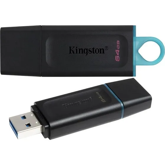 Kingston Exodia 64GB USB 3.2 Gen 1, sort/blå