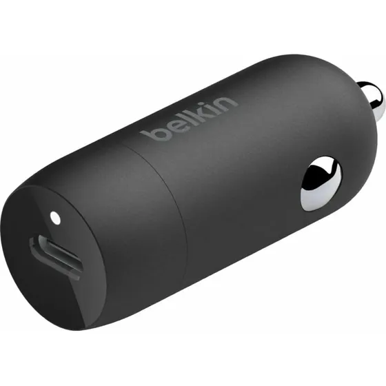 Belkin BoostCharge USB-C Biloplader 30 W (sort)