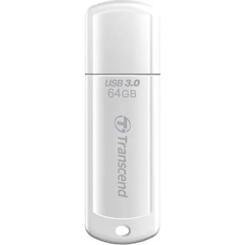 Transcend JetFlash 730 64GB USB 3.0 Hvid
