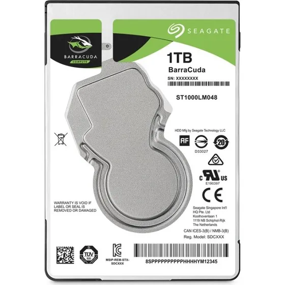 Seagate BarraCuda Pro 2.5" 1TB SATA 6Gb/s 5400 RPM