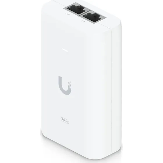Ubiquiti U-POE++ PoE++-injektor 60 W, hvid