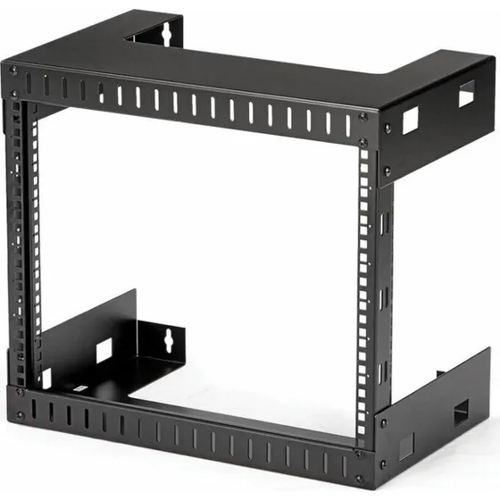 StarTech RK812WALLO 8U Vægmonteret Server Rack, Sort, 12" Dyb