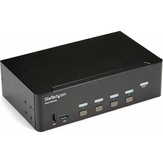 StarTech SV431DHD4KU 4-Port HDMI KVM-Switch med Audio & USB 3.0