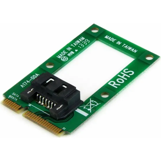 StarTech MSAT2SAT3 mSATA til SATA Adapter, Grøn