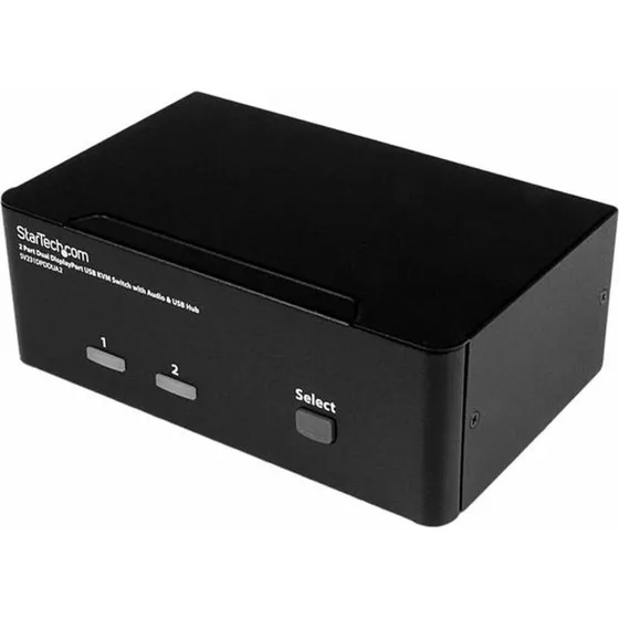 StarTech SV231DPDDUA2 2-Port DisplayPort KVM Switch 4K 60Hz