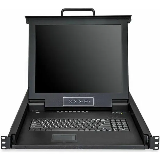 StarTech RKCONS1708K 17" Rackmount KVM Konsol med 8 Porte