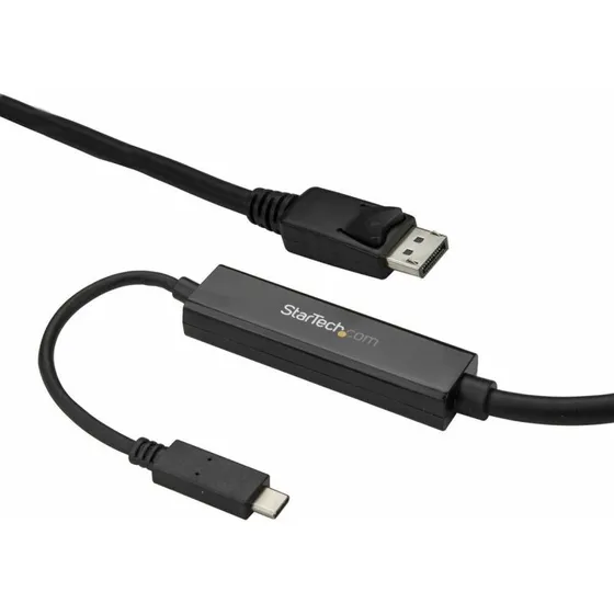 StarTech.com USB-C til DisplayPort 3m Kabel 4K 60Hz, sort