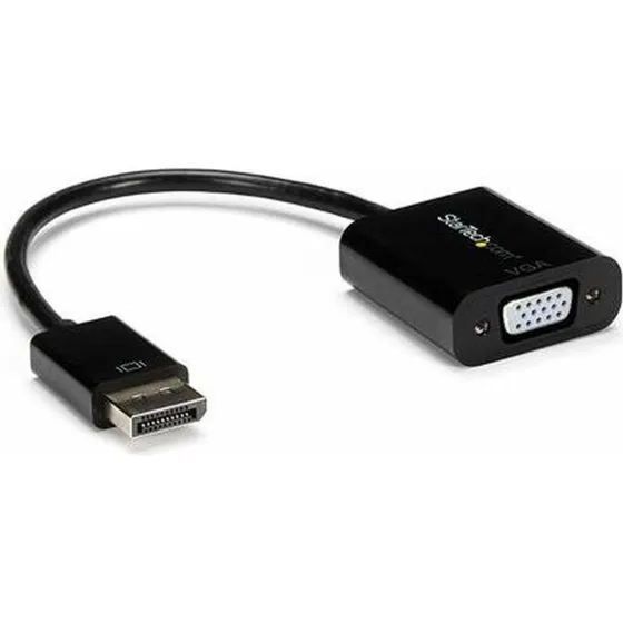 StarTech DP2VGA3X5 5-Pack DisplayPort til VGA Adapter, Sort