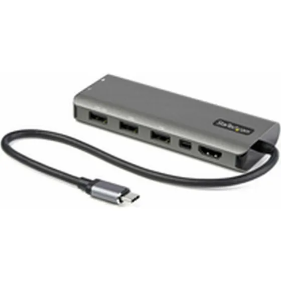 StarTech DKT31CMDPHPD USB-C Multiport Adapter, 4-port 10Gbps, 4K 60Hz, 100W PD