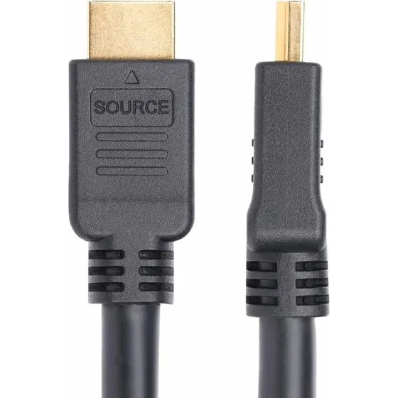 StarTech HDMI 2.0 Active 10m HDMI-kabel sort
