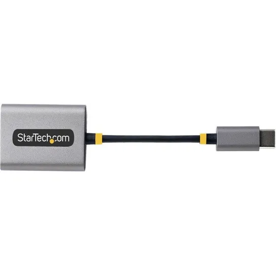StarTech USBC-AUDIO-SPLITTER USB-C til 2 x 3,5 mm, sort, 7 cm