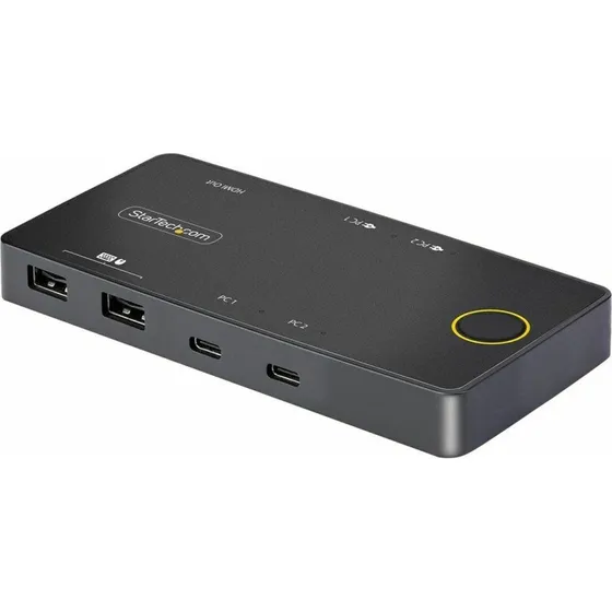StarTech C2-H46-UC2-PD-KVM 2-Port USB-C KVM-Switch, 4K HDMI, 100W PD