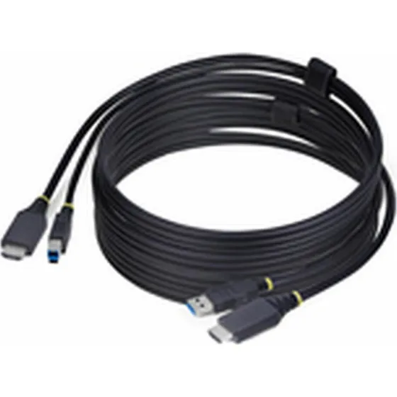 StarTech HU12210-KVM-CABLE HDMI/USB 3m, sort