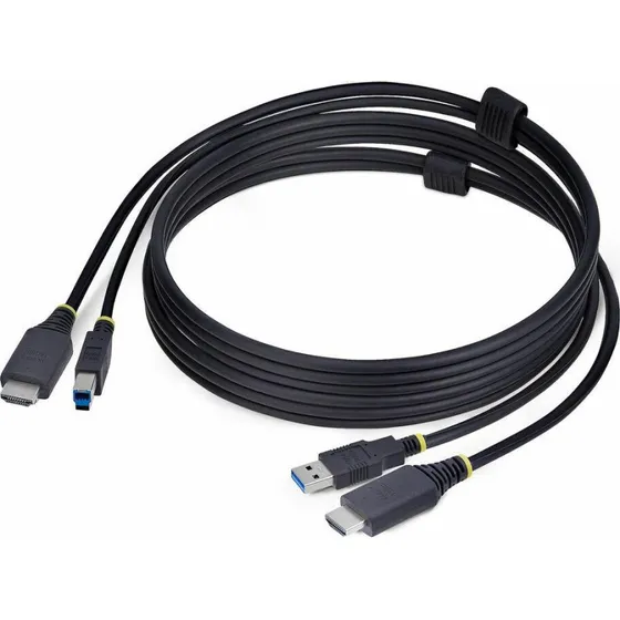 StarTech HU1226-KVM HDMI + USB 1,8 m, sort