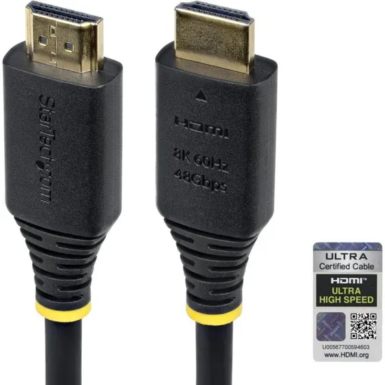 Startech HDMI21-CBL-8K60-4M 4m HDMI-HDMI kabel, sort