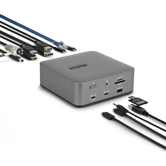 StarTech 215UE-TB5USB4DOCK USB-C/USB4/Thunderbolt 5 Dockingstation - Grå