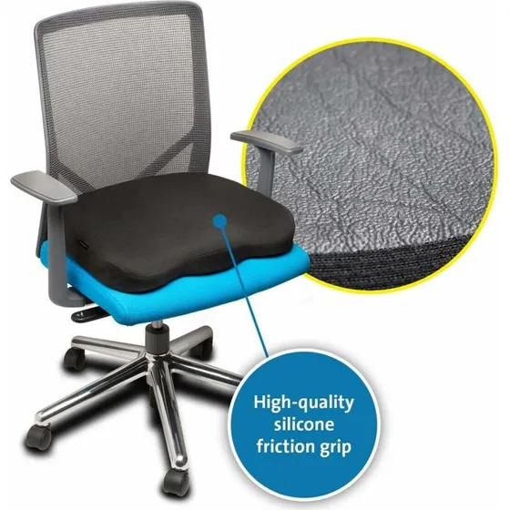 Kensington K55805WW Sort Fodstøtte – Ergonomisk Sædepude