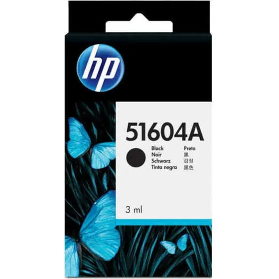 HP 51604A Sort Blækpatron, Original, 3 ml