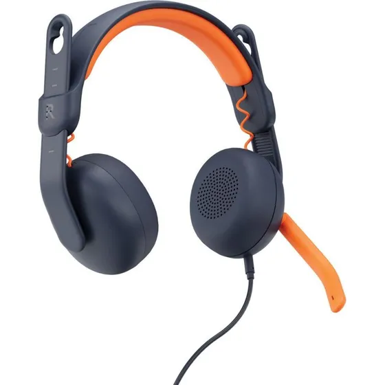 Logitech Zone Learn Hovedtelefoner 981-001372 Blå med Mikrofon