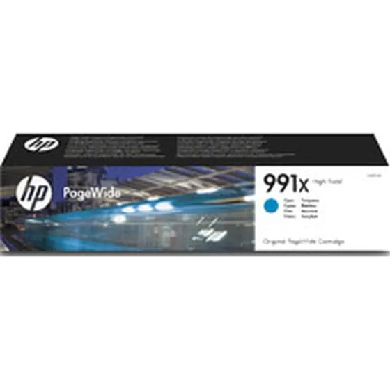 HP PageWide 991X Cyan, høj kapacitet, M0J90AE
