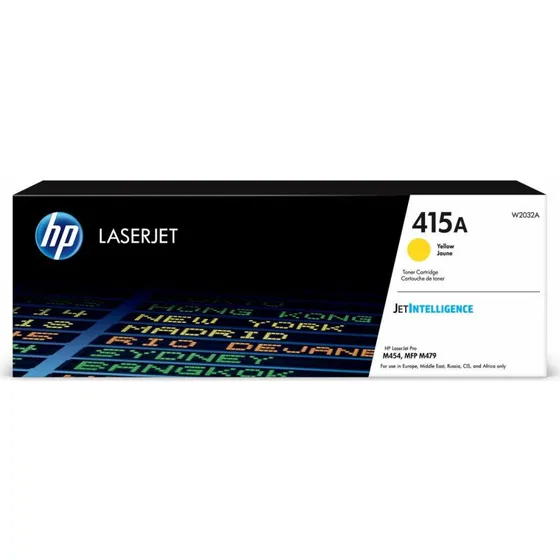 HP 415A Gul Toner W2032A – Original for LaserJet M454/M479/M480