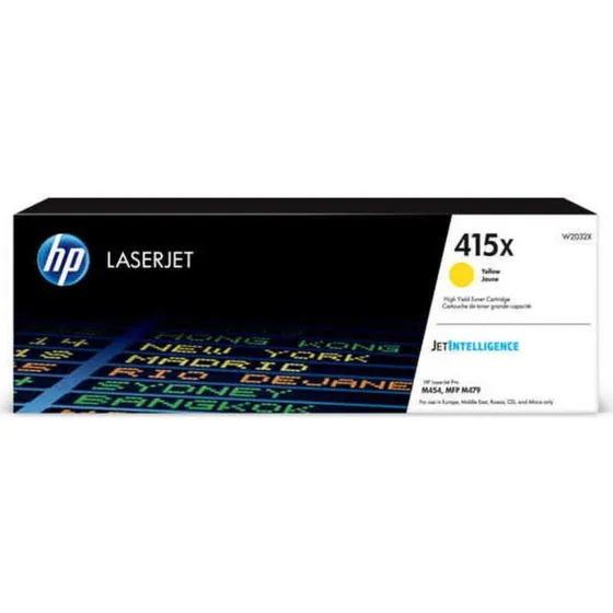 HP 415X W2032X Gul Høj Kapacitet Toner