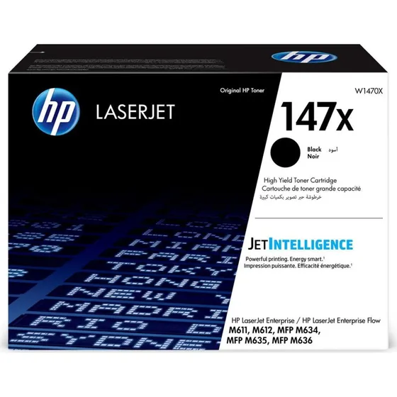 HP W1470X Sort Toner, 25.200 Sider, Original Højkapacitet