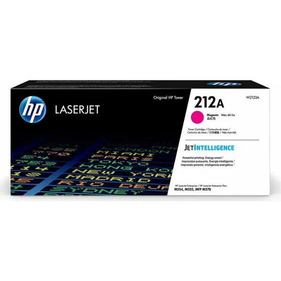 HP 212A Magenta Toner W2123A – 4.500 sider