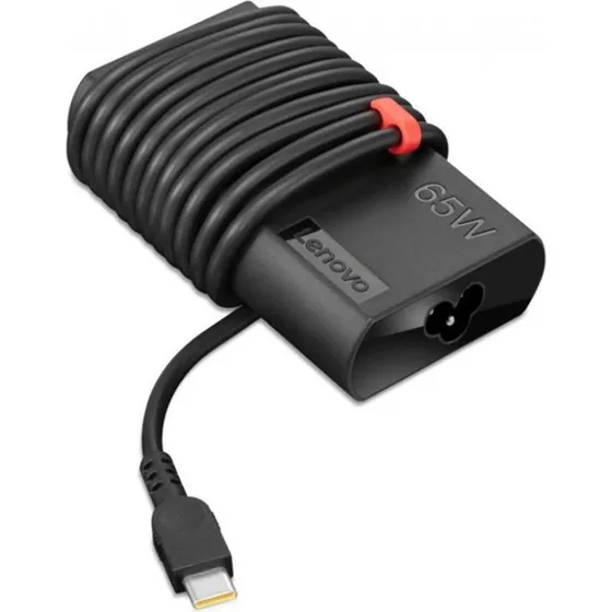 Lenovo ThinkPad 65W Slim USB-C Strømforsyning, Sort