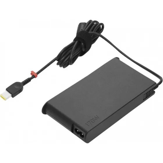 Lenovo 170W Slim AC-Adapter til ThinkPad, sort