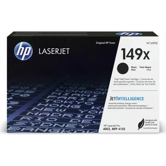 HP 149X W1490X Sort Toner, 9.500 sider