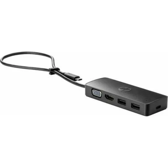 HP USB-C Travel Hub G2 - Sort USB-hub med HDMI/VGA