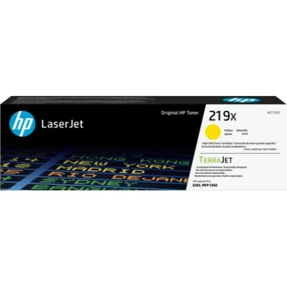 HP W2192X Gul Original Toner, Høj Kapacitet