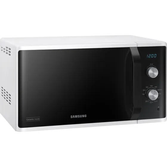 Samsung MG23K3614AW Mikrobølgeovn med grill 800W 23L hvid