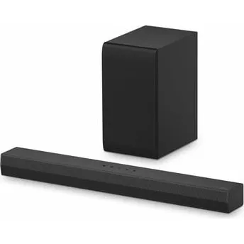 LG S40T Soundbar 2.1 Kanaler, 300W, Trådløs Subwoofer, Sort