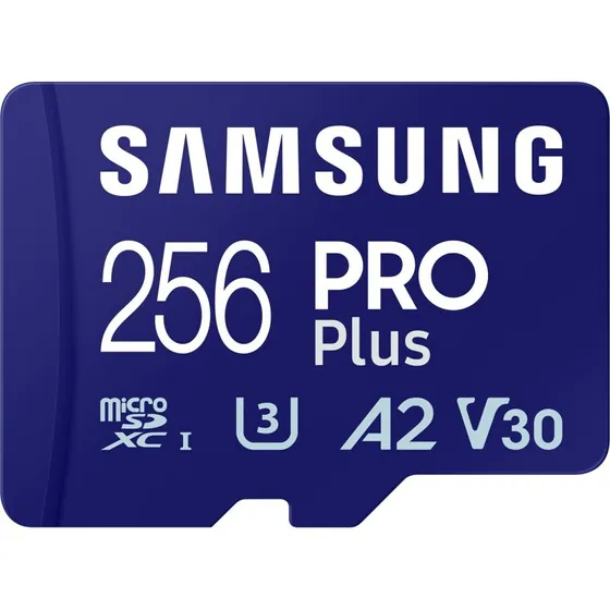 Samsung PRO Plus 256 GB microSDXC UHS-I U3 A2 V30