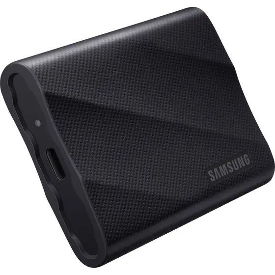 Samsung T9 2TB USB-C SSD, sort, 20 Gbps