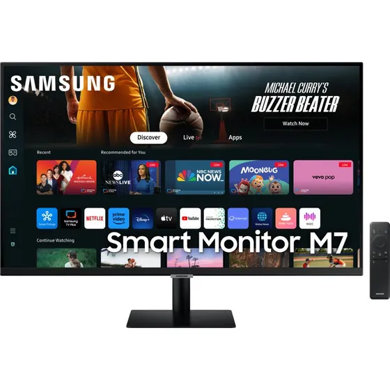 Samsung S32DM700UU 32" 4K VA LED-skærm, sort