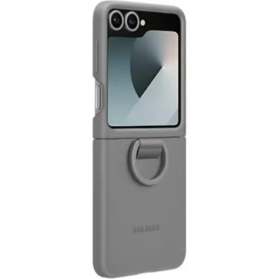 Samsung Galaxy Z Flip6 Grå Silikone Mobilcover