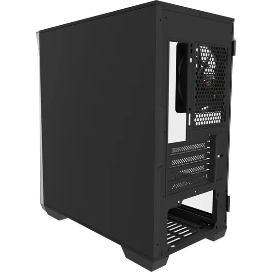 Zalman Z1 Iceberg - Mid Tower PC-kabinet, sort, med hærdet glas