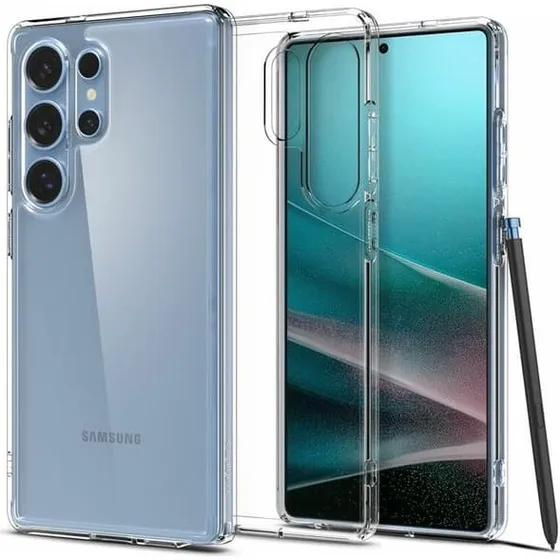 Spigen Ultra Hybrid Cover til Samsung Galaxy S25 Ultra - Crystal Clear