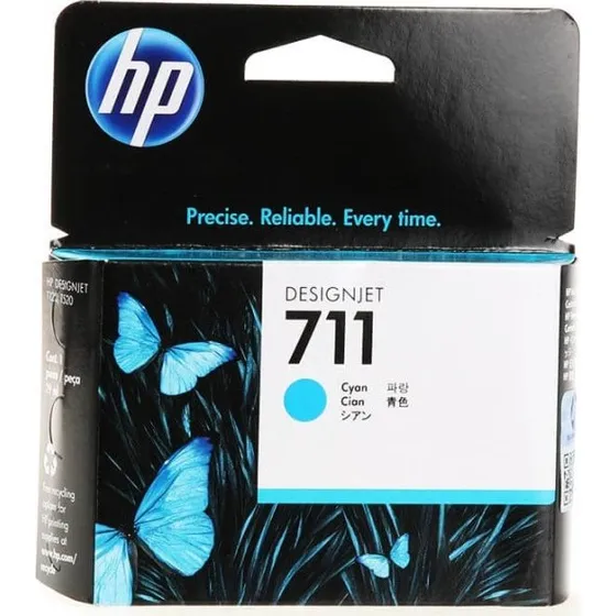 HP 711 CZ130A Cyan Blækpatron 29 ml