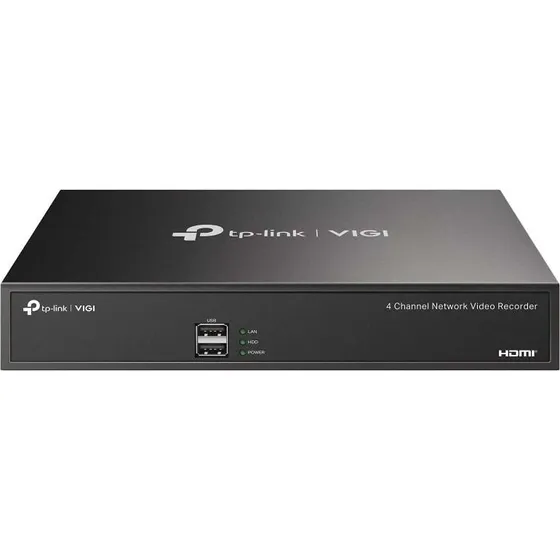 TP-Link VIGI NVR1004H 4-kanals NVR med op til 10 TB lager