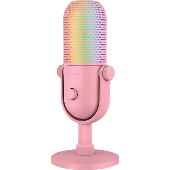 Razer Seiren V3 Chroma - Quartz, USB-mikrofon med RGB