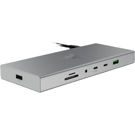 Razer USB 4 Dock 180W, Sølv