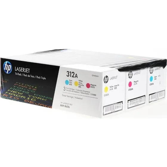 HP 312A CF440AM Tri-Pack Cyan/Magenta/Gul