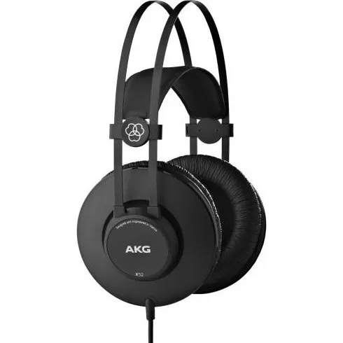 AKG K52 Over-ear Hovedtelefoner, Mat Sort