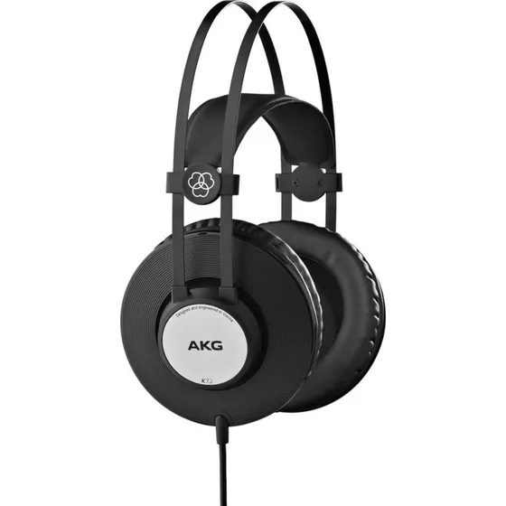 AKG K72 Over-Ear Høretelefoner, Sort, 3,5 mm