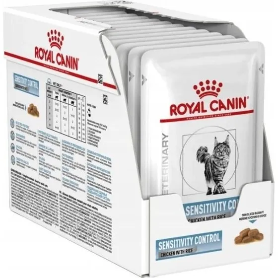 Royal Canin Sensitivity Control Kylling med Ris i Sauce 12 x 85g