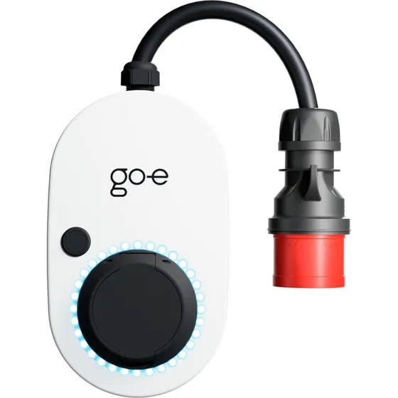 go-e Gemini flex Hvid Væg 3, 22 kW